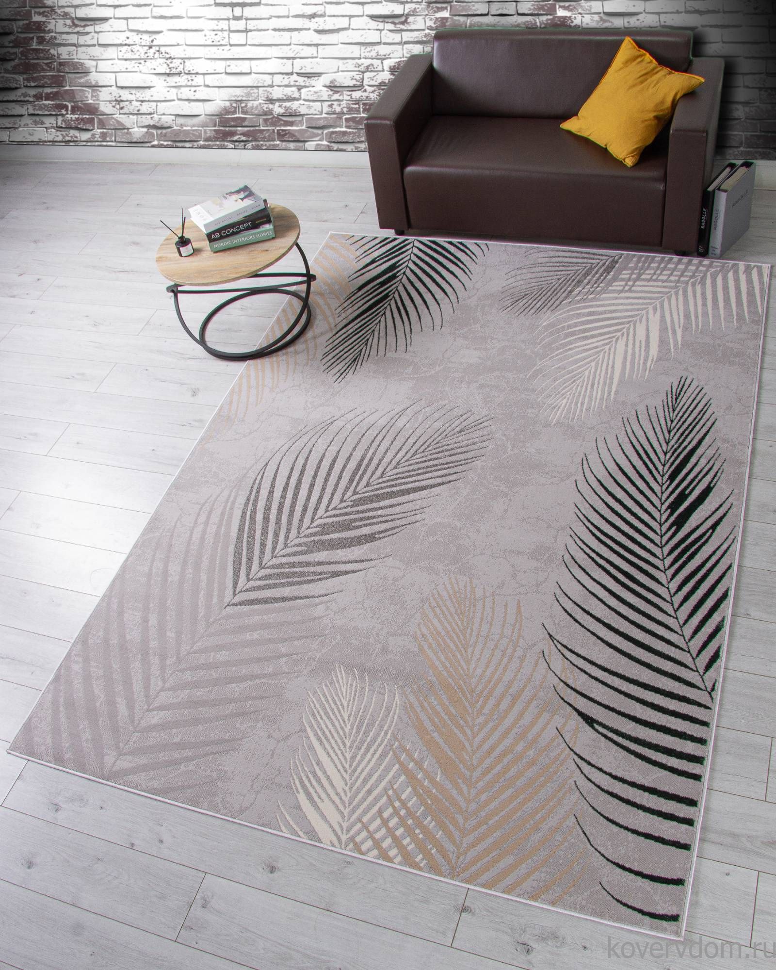 Ковер LIMAN F167 GRAY-D.GREEN