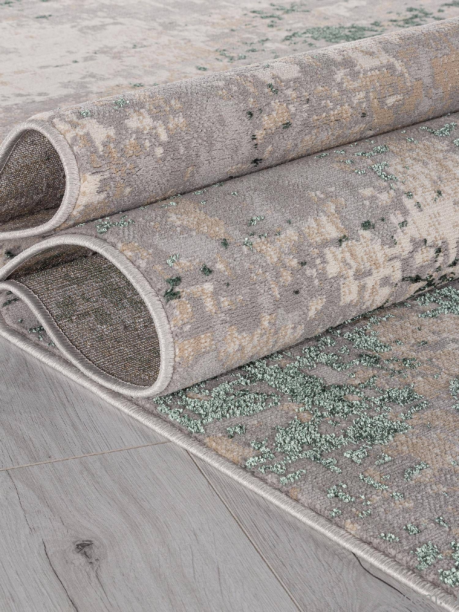 Ковер LIMAN-A F163 GRAY-GREEN