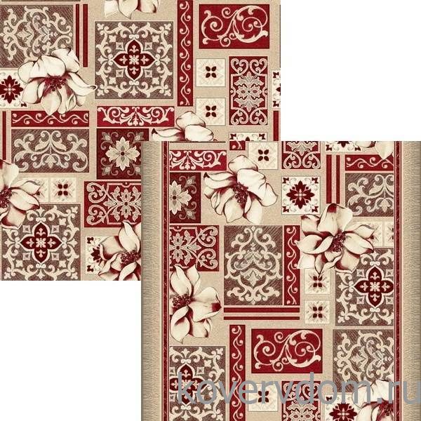 Ковровая Дорожка принт 8-ми цветная дорожка p1610a2r 105