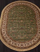 Ковер BUHARA 5471 GREEN Овал