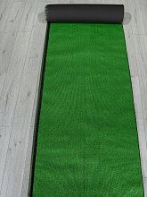 Однотонный ковровая Дорожка с искусственной травой GRASS G001 000
