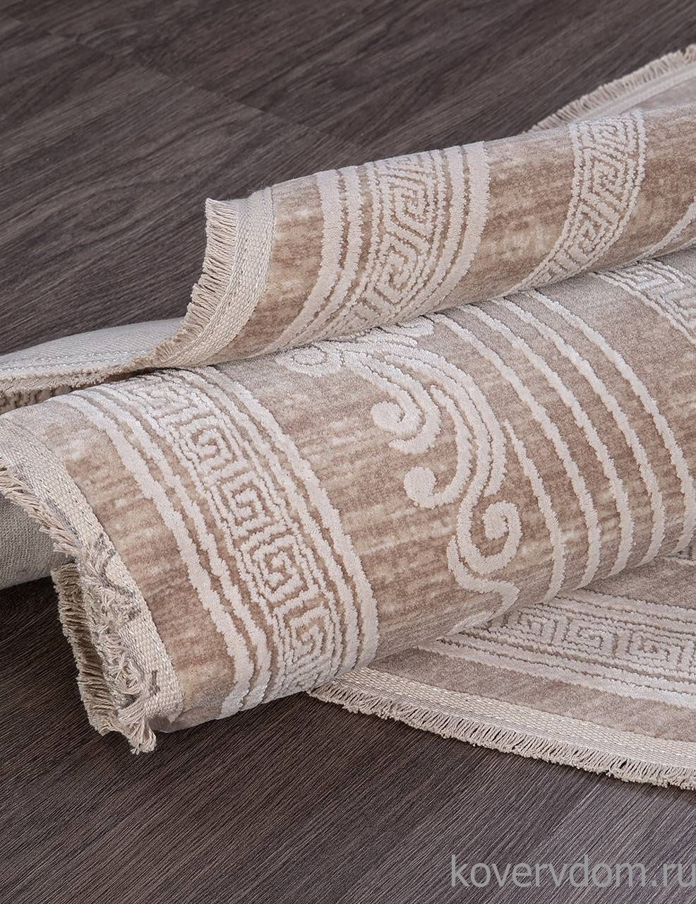 Ковер MILANO 21071Y D.BEIGE / CREAM Круг