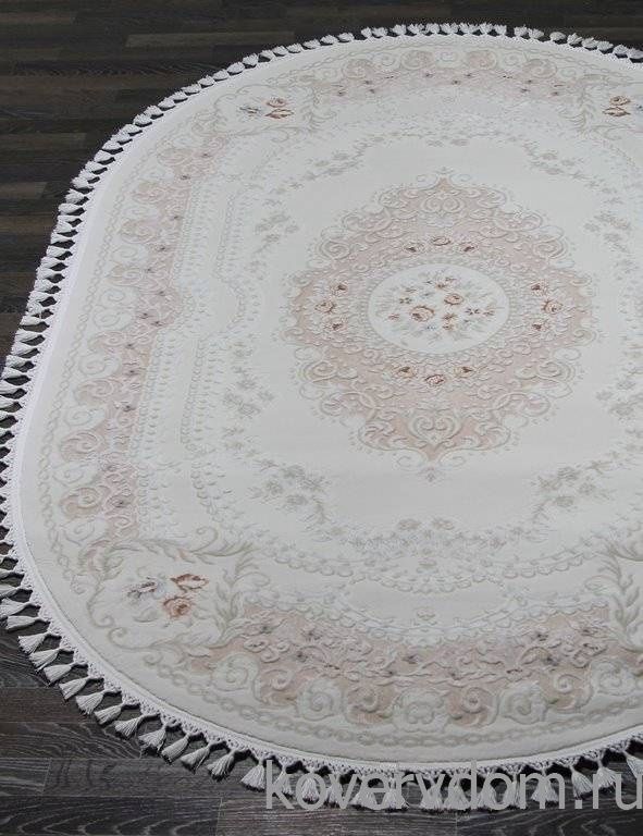 Ковер HUNKAR 07926A PINK / PINK Овал