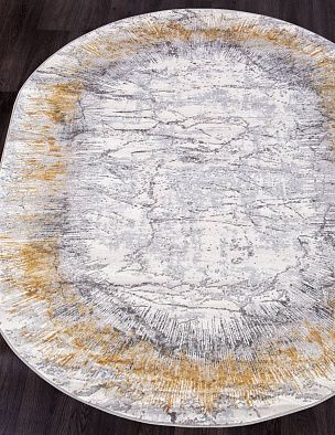 Ковер MODA 9802 ACIK GRI Овал