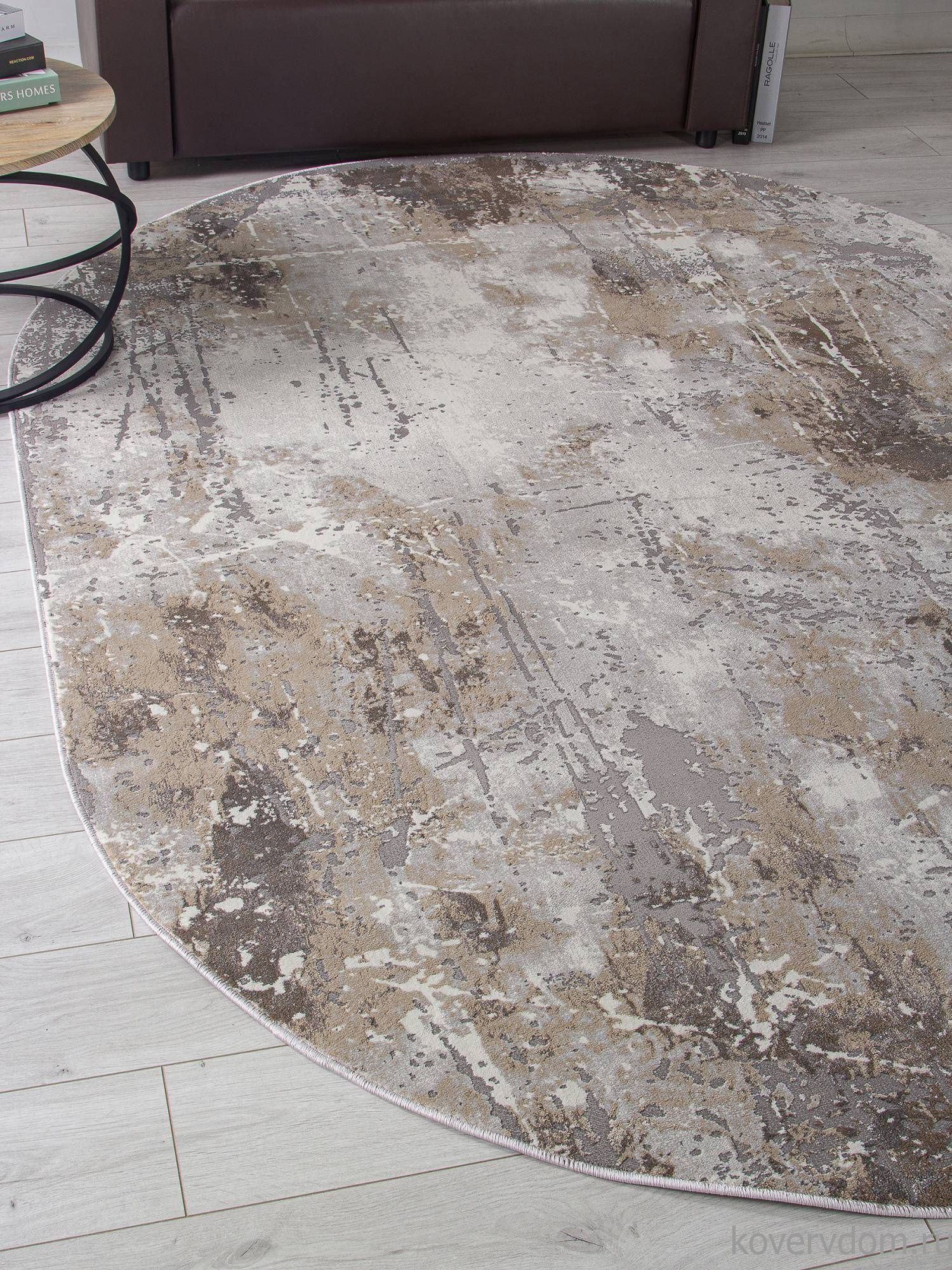 Ковер GRAFF 3433 GRAY-BEIGE Овал Ковер GRAFF 3433 GRAY-BEIGE Овал