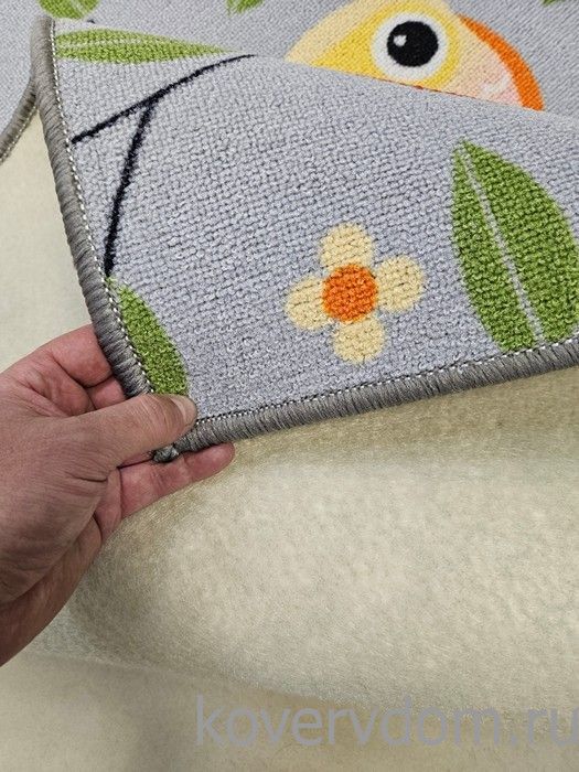 Детский ковер-палас OWLS серый Детский ковер-палас OWLS серый