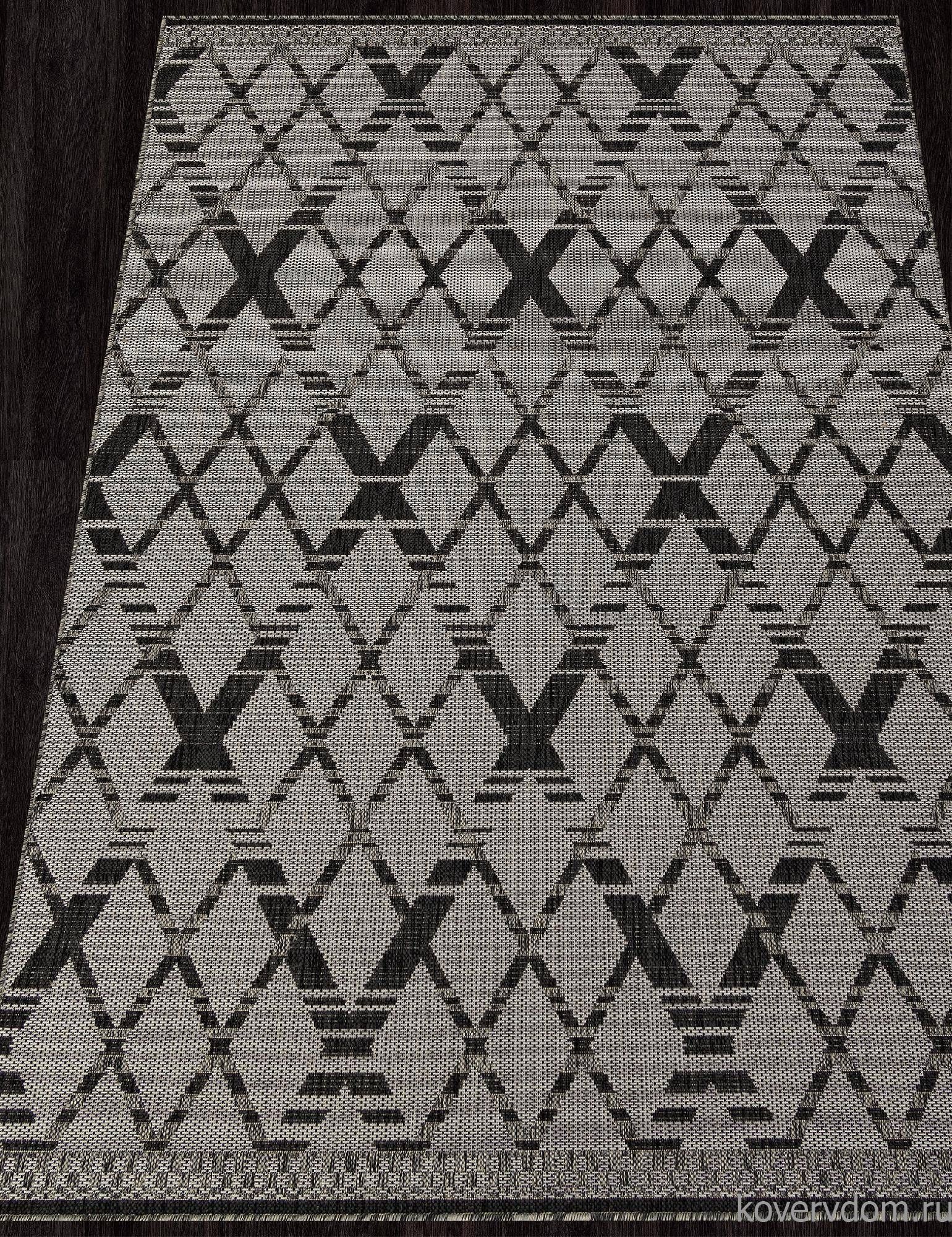 Ковер-циновка KAIR S135 BLACK-GRAY Ковер-циновка KAIR S135 BLACK-GRAY