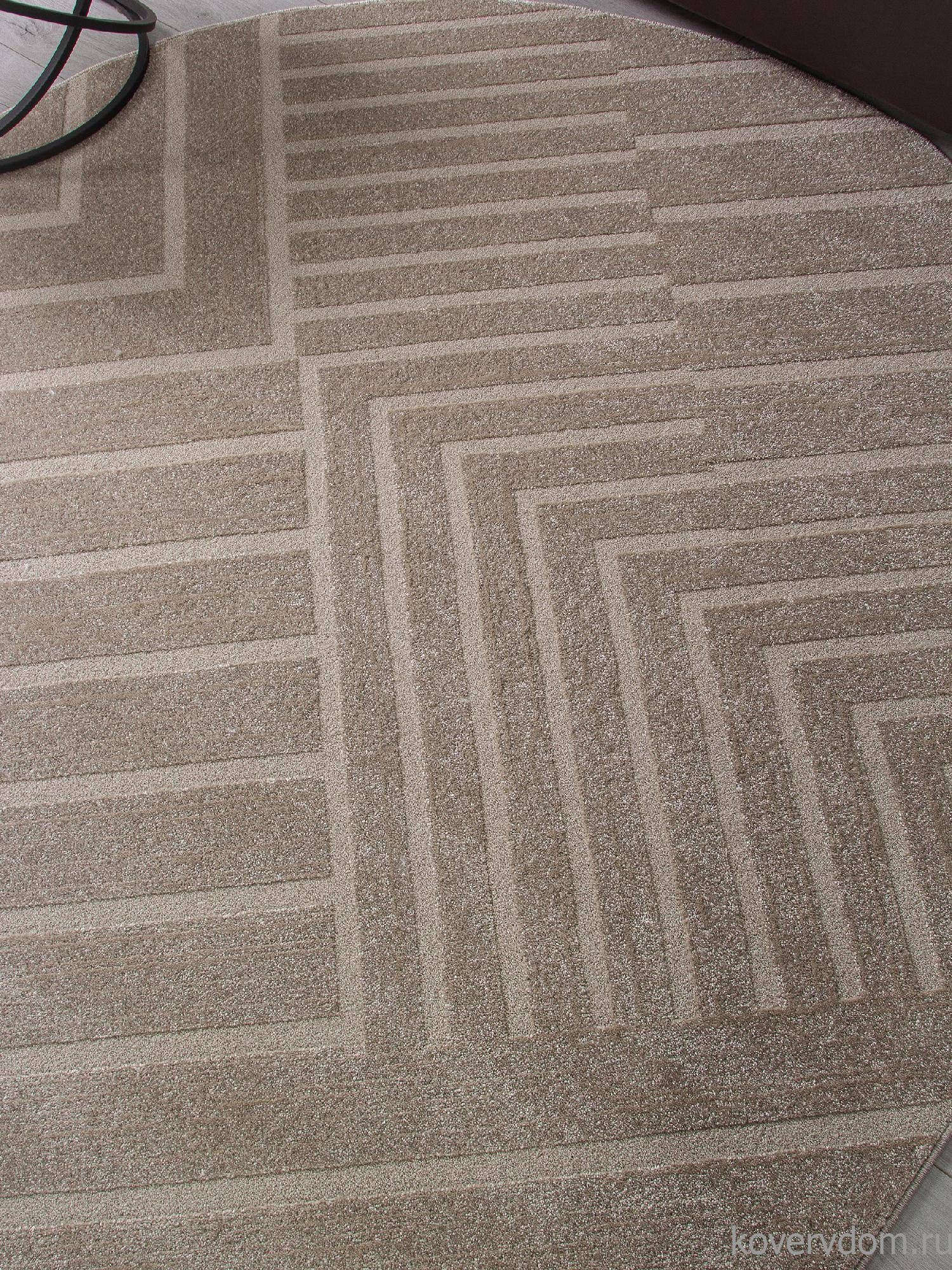 Ковер DIOS F438 LIGHT BEIGE Овал Ковер DIOS F438 LIGHT BEIGE Овал