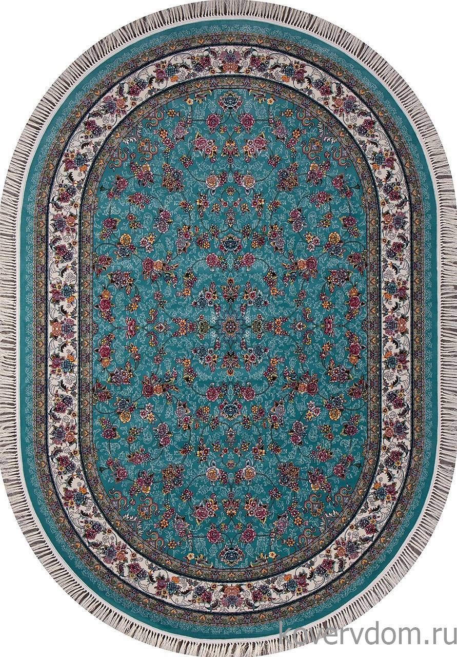 Ковер TEHRAN 7513 BLUE Овал