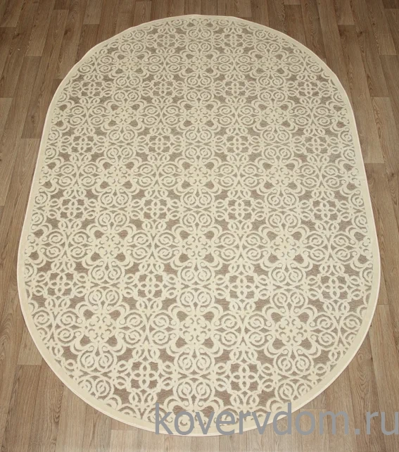 Рельефный ковер из вискозы GENOVA 38036 6565 90 ОВАЛ