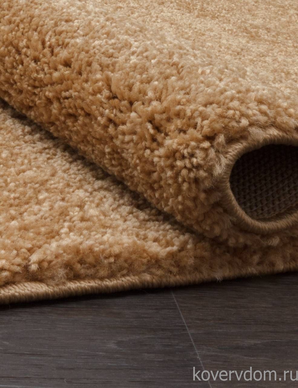 Ковер COMFORT SHAGGY 2 S600 DARK BEIGE Овал