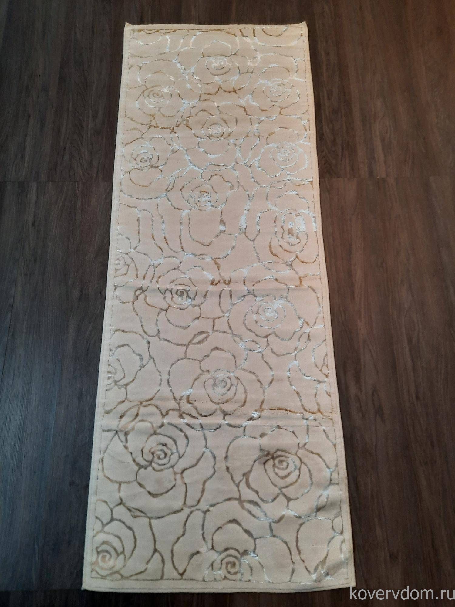 Ковер с цветами Deco Deco - 003 белый Ковер с цветами Deco Deco - 003 белый