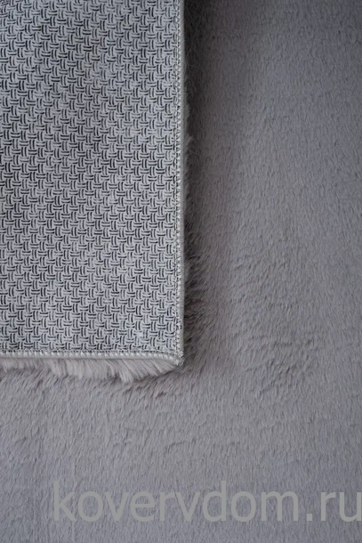 Ковер из искусственного меха Krolik 1000A T9082_GREY