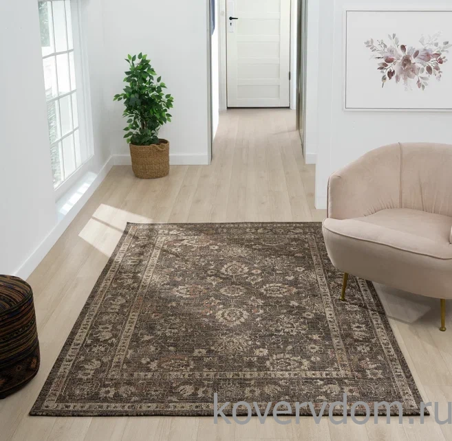 Ковер-циновка MARCA VK62B DARK BROWN