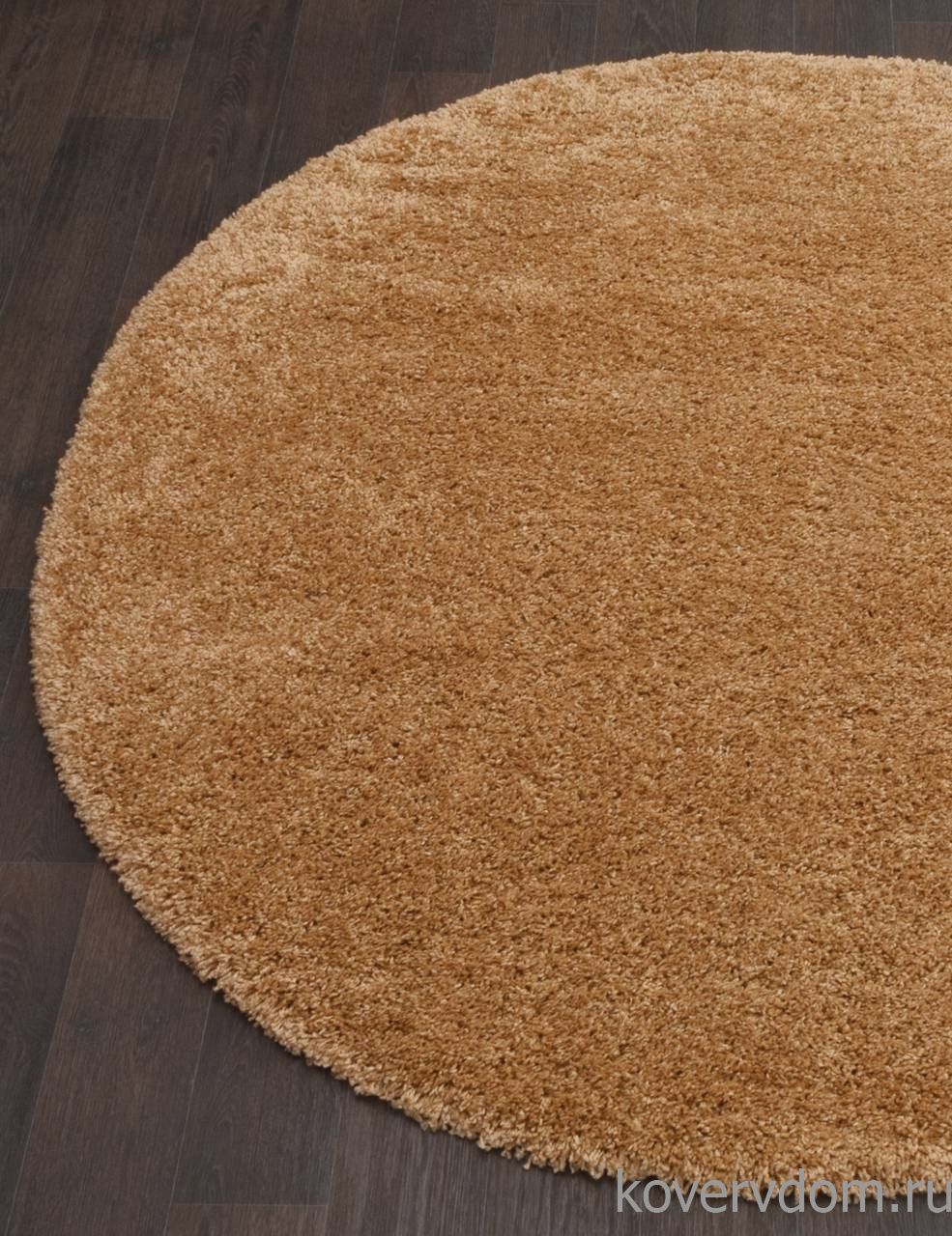 Ковер SHAGGY ULTRA s600 DARK BEIGE Круг