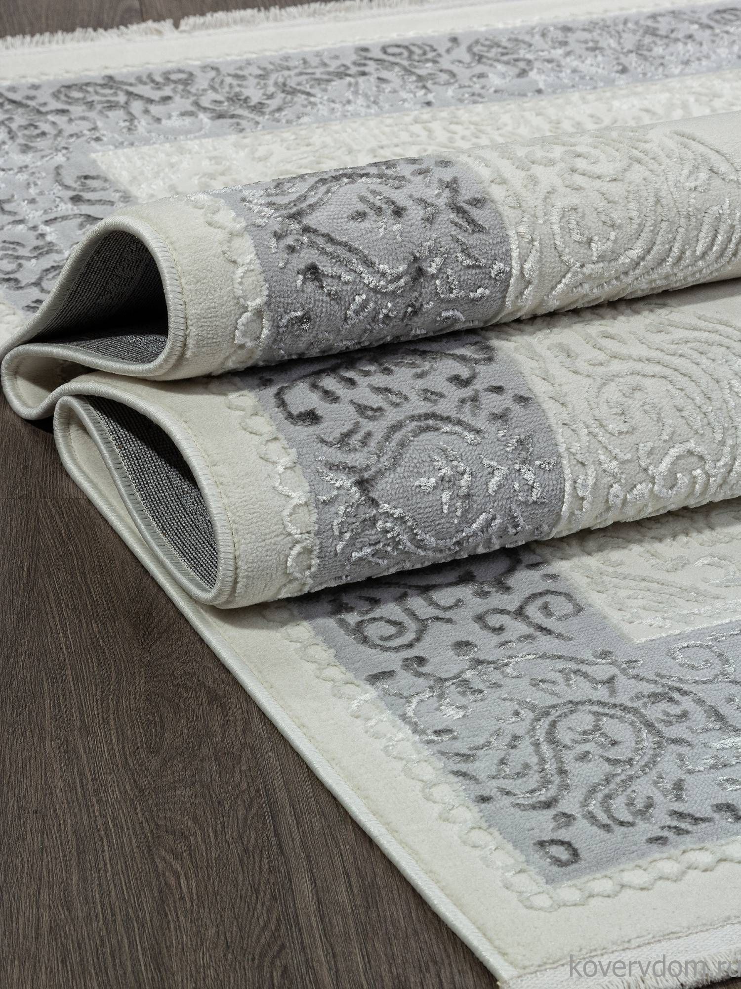 Ковер SAHARA 00759B CREAM HB / GREY FDY Ковер SAHARA 00759B CREAM HB / GREY FDY