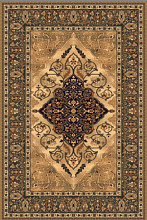 Овальный ковер обычный ворс ISFAHAN LEYLA dark green ОВАЛ