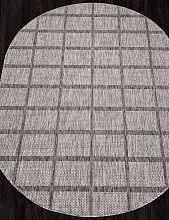 Ковер ВЕГАС S004 GRAY Овал