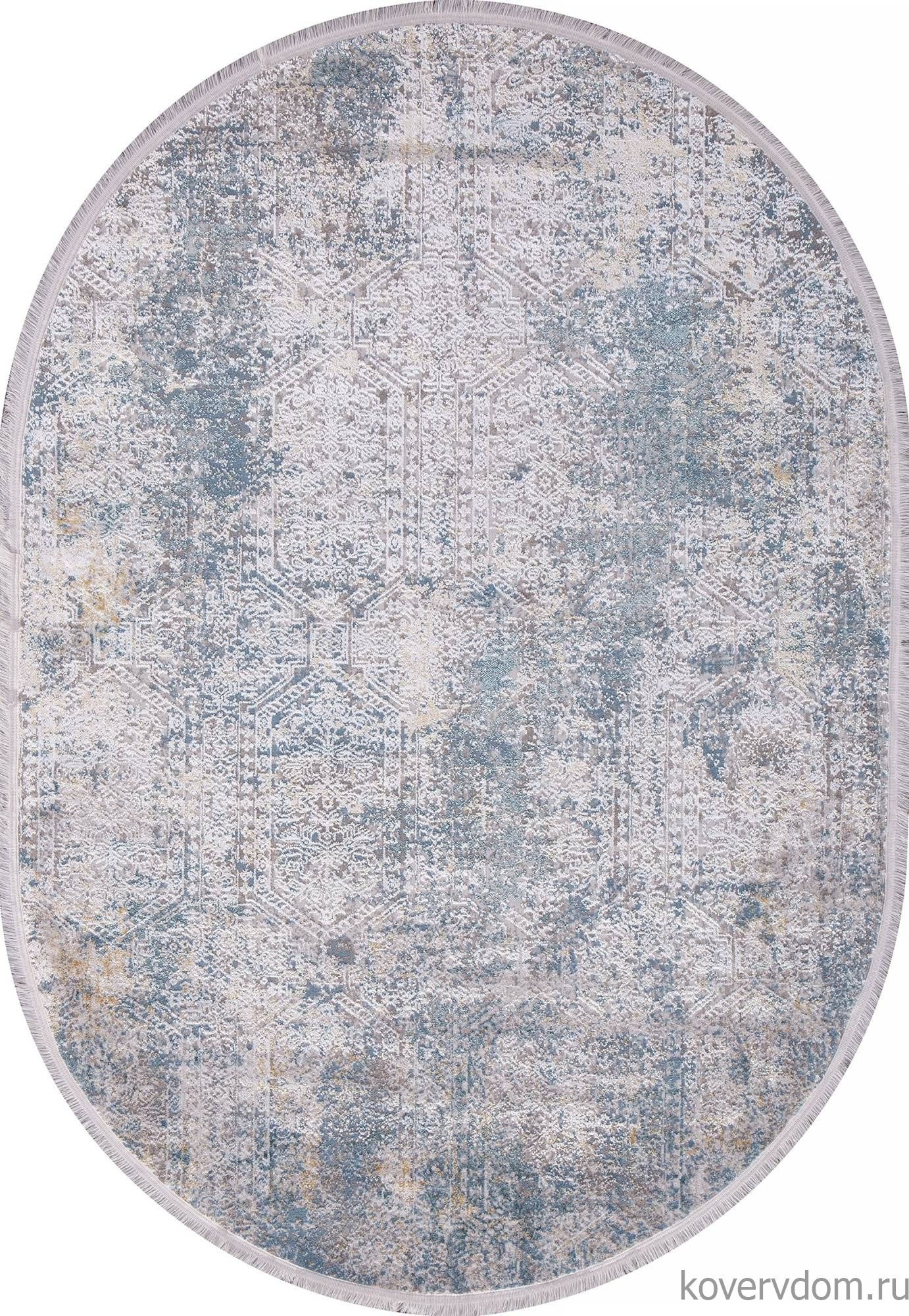 Ковер AJMAL LP 257 CREAM / TURQUOISE Овал