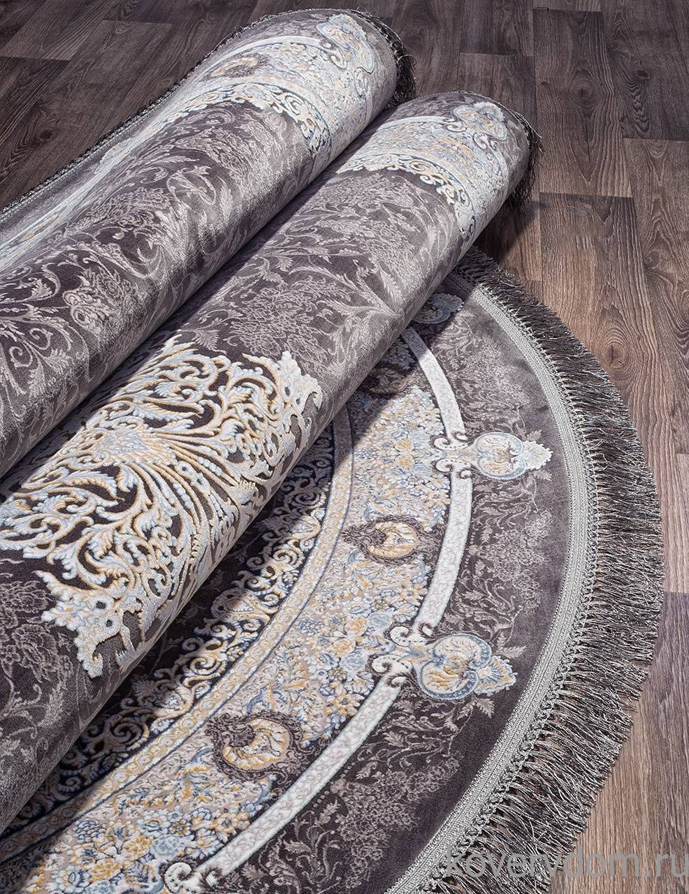 Ковер FARSI 1200 G247 DARK GRAY Овал Ковер FARSI 1200 G247 DARK GRAY Овал