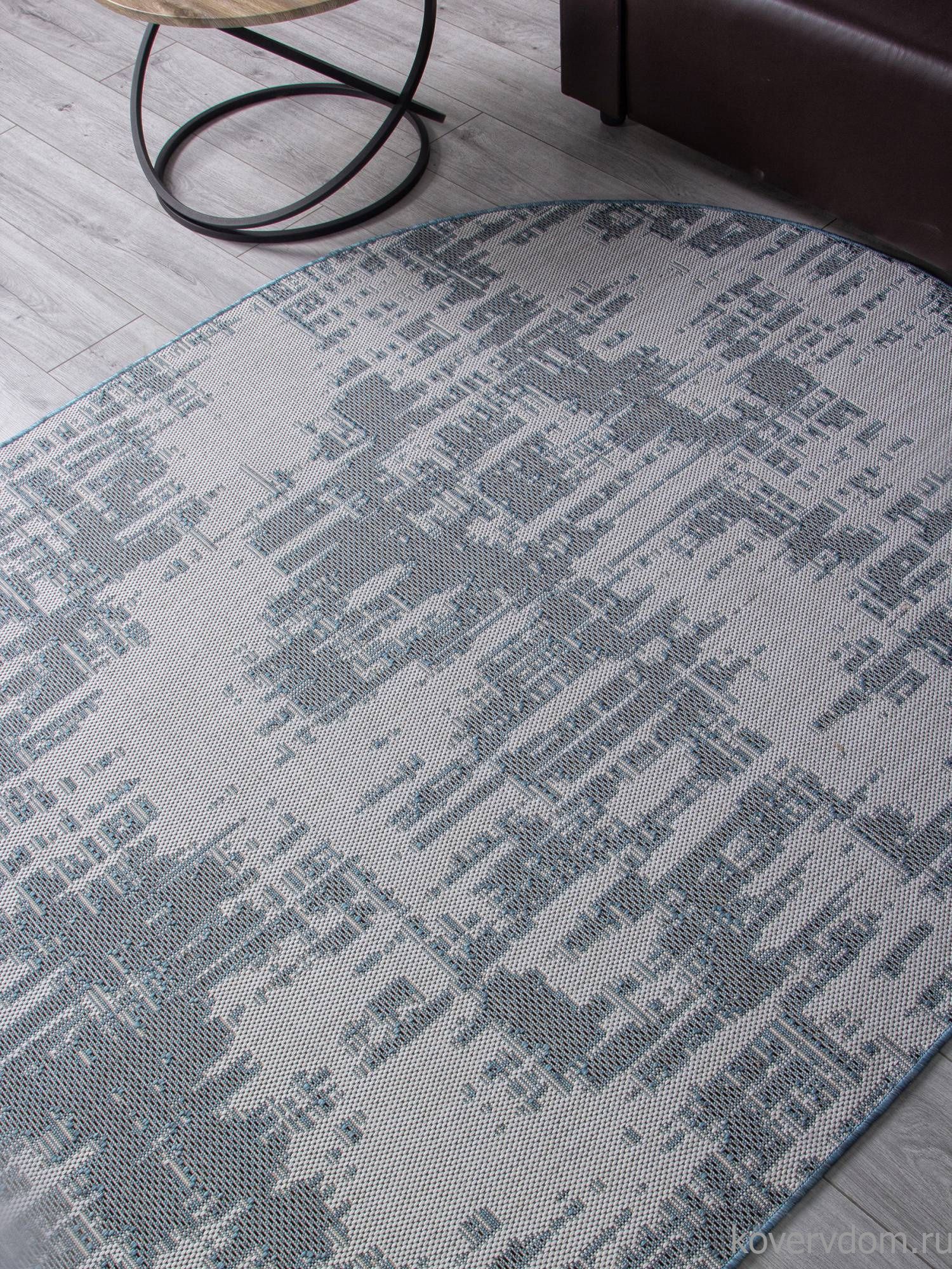 Ковер KAIR S144 BLUE Овал