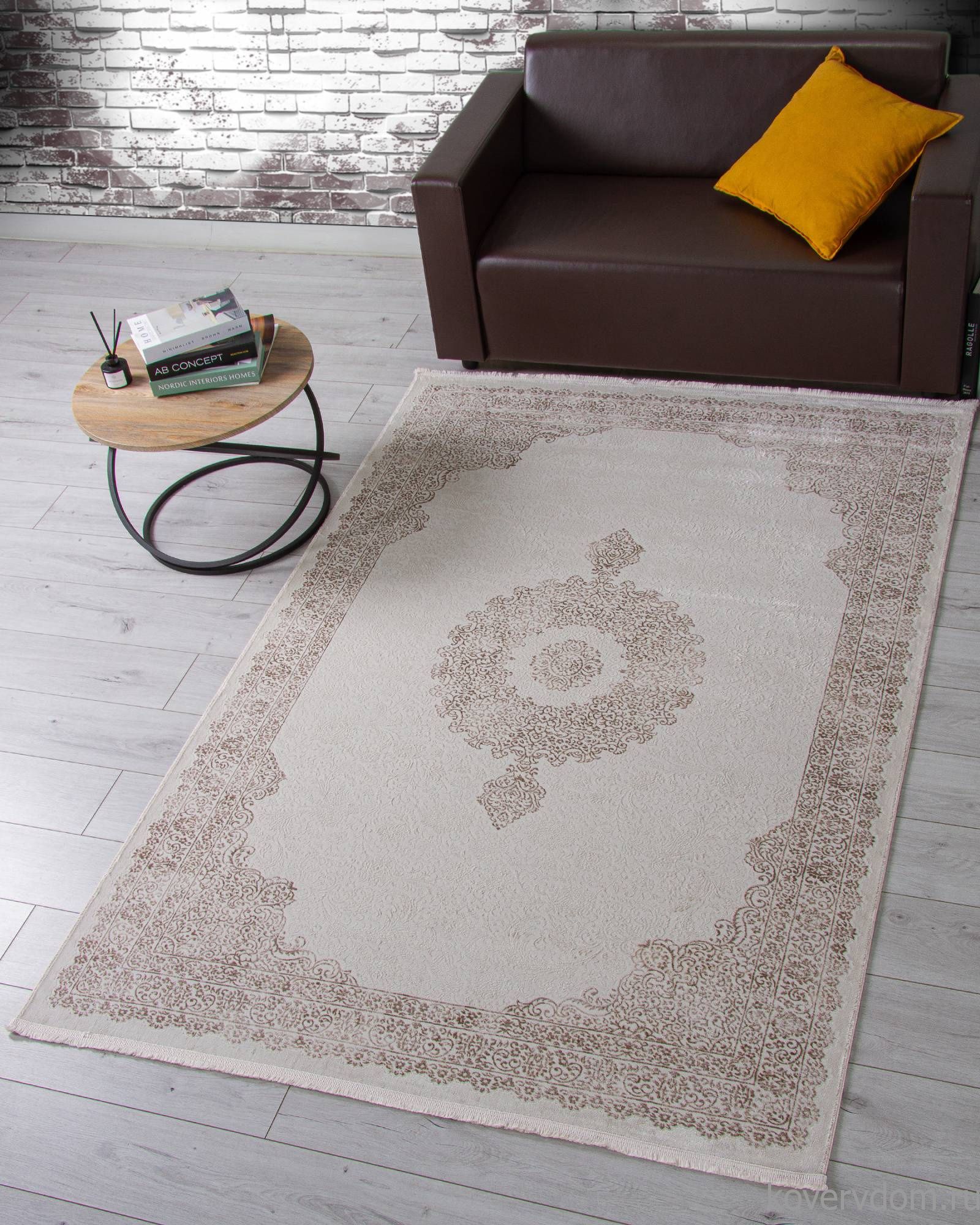 Ковер OASIS OC105A CREAM / CREAM Ковер OASIS OC105A CREAM / CREAM