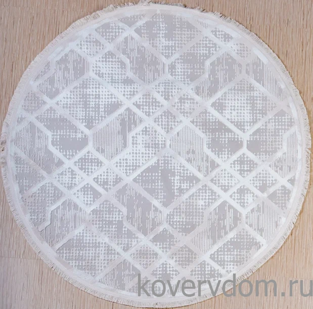 Ковер Palma 4896A Cream-Cream Круг Ковер Palma 4896A Cream-Cream Круг