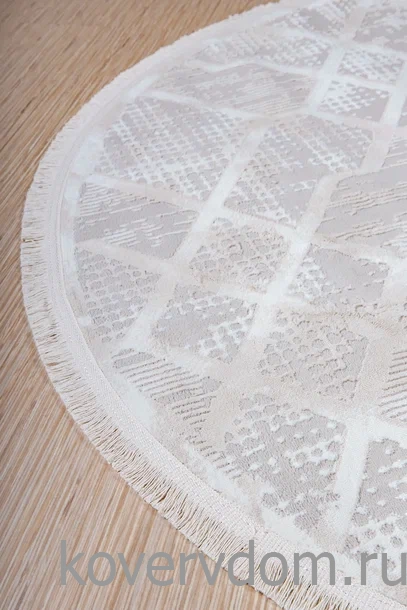 Ковер Palma 4896A Cream-Cream Круг Ковер Palma 4896A Cream-Cream Круг