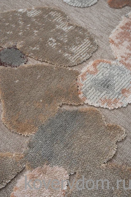 Рельефный ковер из вискозы GENOVA 38182 6626 90 Овал