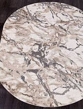 Ковер рельефный ARMINA-A 03819A GREY / BROWN Овал