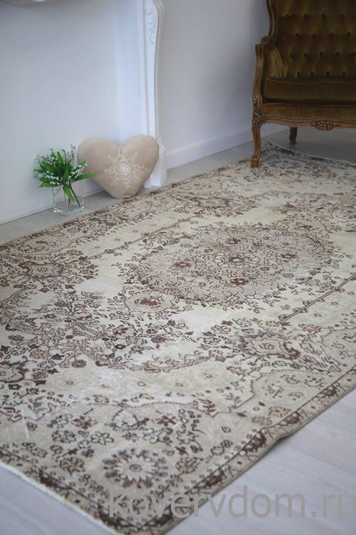 Винтажный ковер 100% шерсть R-4390