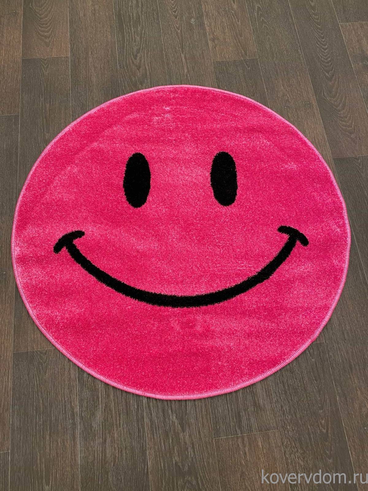 Ковер SMILE 2 NC19 PINK Круг