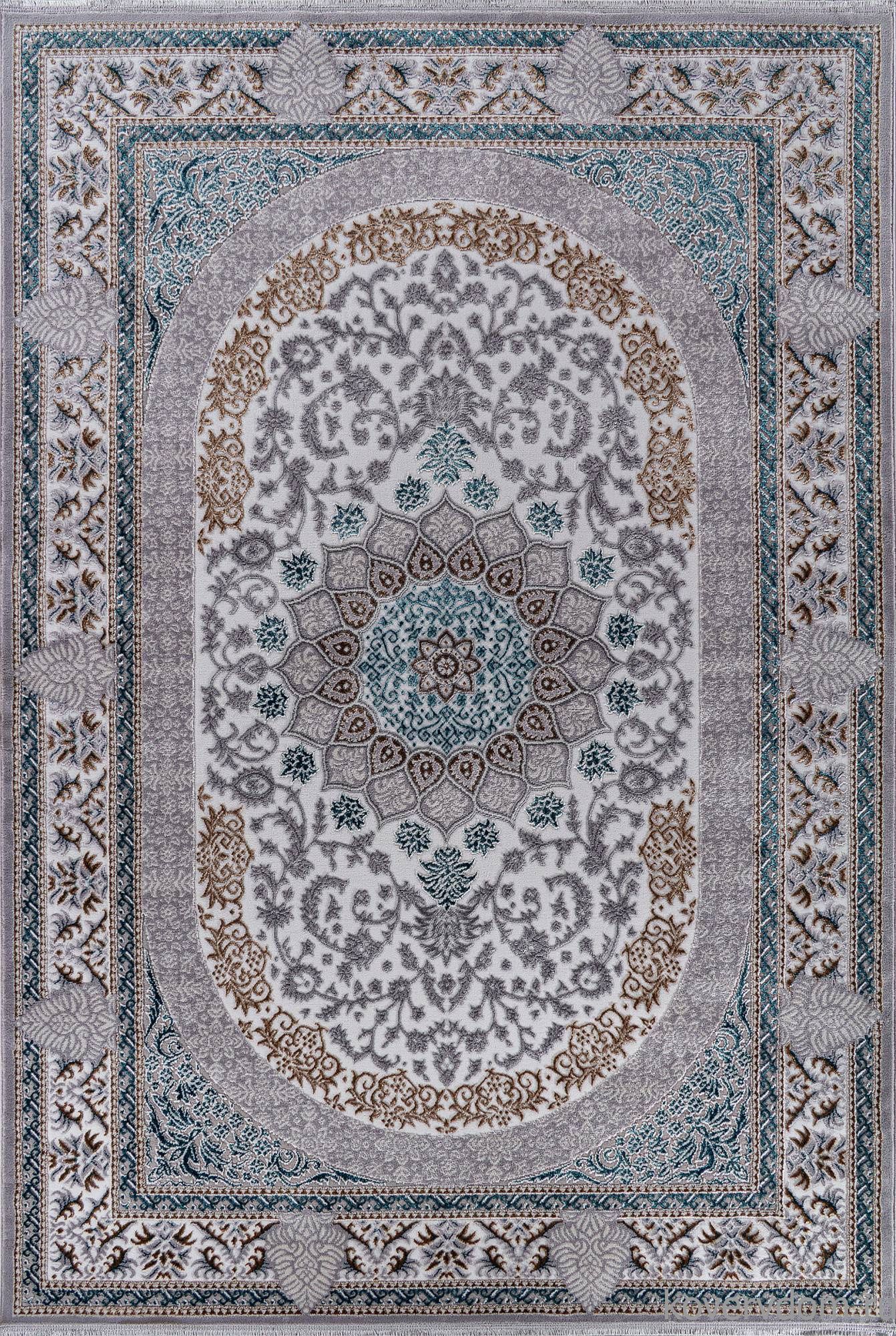 Ковер HALIF F638 GREEN-BLUE