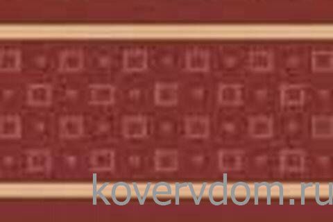 Ковровая дорожка Cottage 0908 3707 red