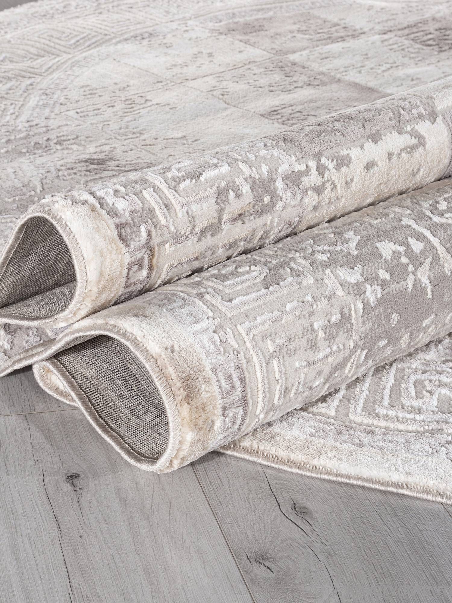 Ковер LUCCI P0411 L.GRAY / PLY A.GRI COKME Овал Ковер LUCCI P0411 L.GRAY / PLY A.GRI COKME Овал